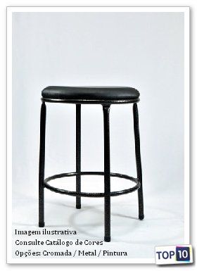 Banqueta Metal Fábrica Curitiba