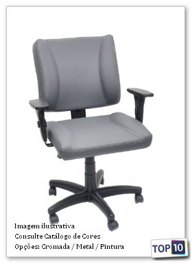 Modelo de Cadeira com Rodinhas