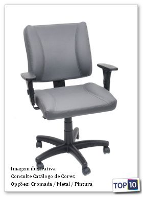 Modelo de Cadeira Secretária